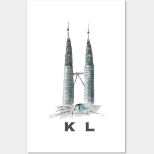 Petronas Twin Towers | KL Posters and Art